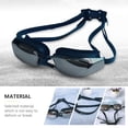 thumbnail image 3 of EeaseMX 1 par de gafas de natación profesionales antivaho para miopía para hombres y mujeres, 3 of 8