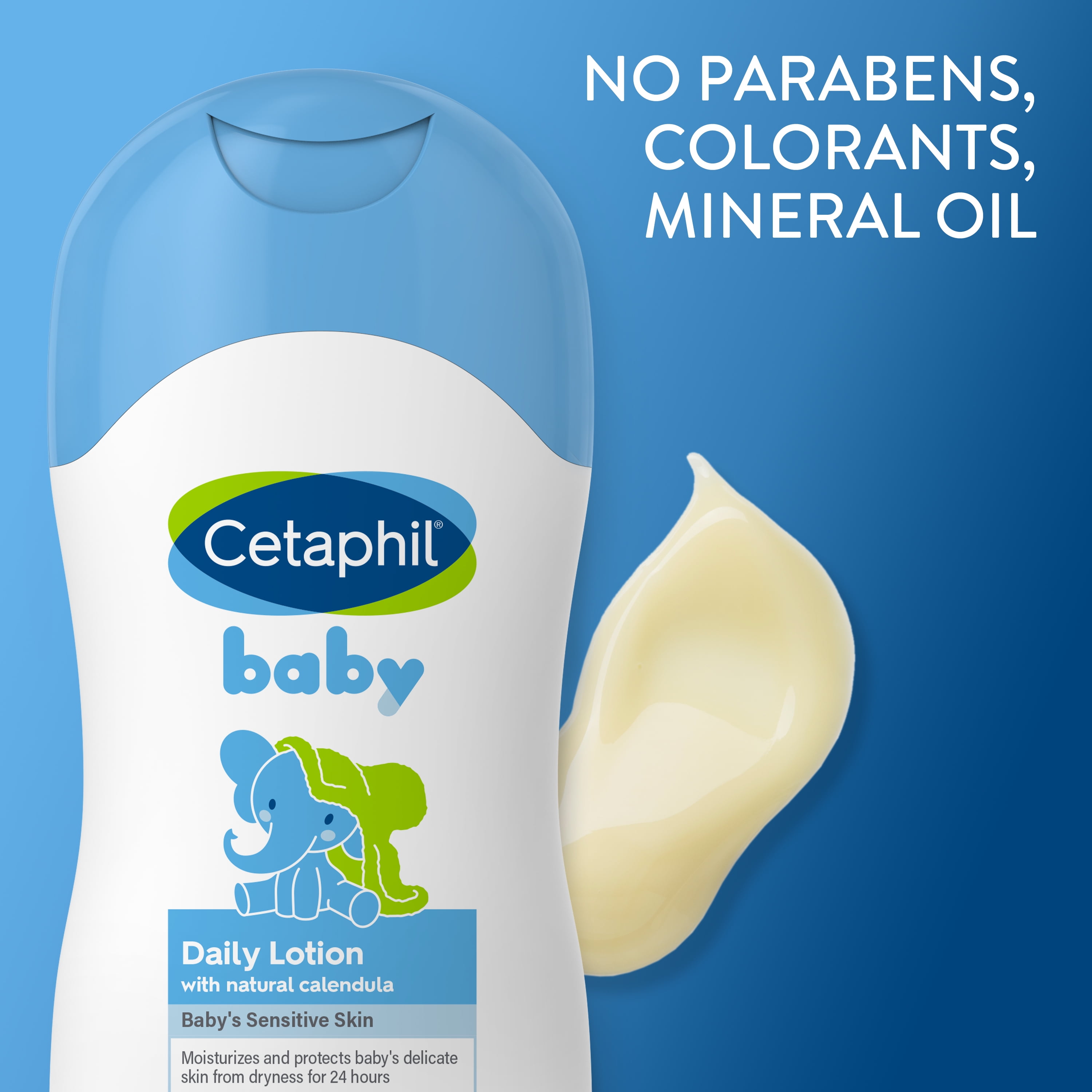 Droop Vie entusiasme Cetaphil Baby Daily Lotion with Organic Calendula, Sweet Almond & Sunflower  Oils, 13.5 oz - Walmart.com