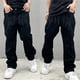thumbnail image 3 of Pantalones vaqueros holgados estampados para hombre, estilo hip hop, para adolescentes, estilo urbano, para patineta, Y2K, 3 of 5