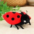 thumbnail image 4 of Lifelike Ladybug Stuffed Animal Insect Pillow Dolls Cute Soft Ladybug Plush Toys Holiday Decor Gifts, 4 of 7