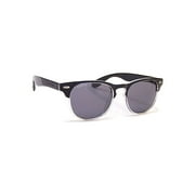 Coyote Eyewear 680562014518 Uptown Polarized Street & Sport Sunglasses, Black, Clear Fade & Gray