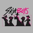 thumbnail image 2 of Boys Kpop Demon Hunters Saja Boys Shadows T Shirt, 2 of 5