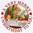 thumbnail image 2 of CafePress - A Very Merry Unbirthday To You Infant Bodysuit - Baby Light Bodysuit, Size Newborn - 24 Months, 2 of 4
