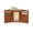 Light Brown, variant on Trifold Leather Wallet for Men with RFID Blocking (Brown)