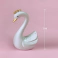 thumbnail image 3 of kurtrusly Resin Swan Statue Figurines Sculpture Cake Dashboard Decor Large White, 3 of 9