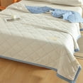 thumbnail image 5 of SPOORYYO Summer Cool Air Conditioner Quilt Washable Double Layer Yarn AC Core Blanket for Hot Sleepers, 5 of 7