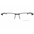thumbnail image 2 of Porsche P8371 54A Men's Black Metal Half Rim Frame Eyeglasses, 2 of 2