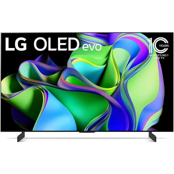 LG C3 OLED evo 42-Inch 4K Smart TV - AI-Powered, Alexa Built-in, Gaming, 120Hz Refresh, HDMI 2.1, FreeSync, G-sync, VRR, Webos, 42" Television- Open Box - 10/10