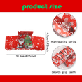 thumbnail image 2 of Yoyauz Christmas Hair Clip For Women, Christmas Tree Snowman Santa Claus Winter Strong Grip Clip, Suitable For Thick And Fine Hair Acrylic Hair Clip, 2 of 6