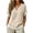 Khaki, variant on TGSLY Women's Fringe Trim Linen Tops Lightweight Soft V Neck Short Dolman Sleeve Blouses Loose Fit Dressy Casual Solid Color Tshirts XL