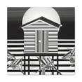 thumbnail image 2 of "Dawn on Beach Hut". - Canvas, 2 of 25