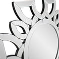 thumbnail image 5 of Tyler Dillon Symmetrical Cut Pattern Wall Mirror 19.75"H x 19.75"W, 5 of 8