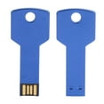 thumbnail image 4 of Memory Blue USB Flash Drive Key Shape USB Memory Disc Plug and Play U Disc for Computer Car Use, 4 of 7