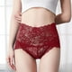thumbnail image 2 of Braguitas de encaje de cintura alta para mujer - Braguitas sexys de tallas grandes - Tangas - Tallas M-XXXL, 2 of 6