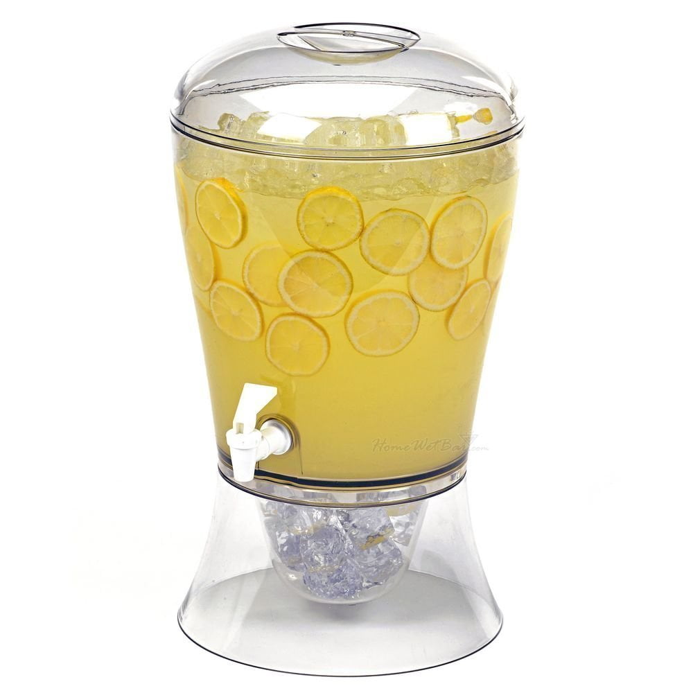 Estilo Beverage Dispenser on Base with Ice Core and Flavor Infuser