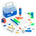 thumbnail image 2 of Educational Insights Design and Drill Toolbox, STEM Construction Toy, Ages 3+, 2 of 8