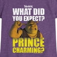 thumbnail image 3 of Shrek - What Did You Expect Prince Charming - Toddler & Youth Girls Short Sleeve Graphic T-Shirt, 3 of 5