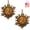 2pc, variant on Final Cent Penny Memorial Snowflake Ornament, Historical Commemorative Ornament for Us Penny Era