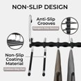 thumbnail image 4 of MORALVE Pants Hangers Space Saving - 4 Pack - Non-Slip Multi-Layer Space Saving Hangers - Multifunctional Clothing Rack for Close, 4 of 7