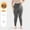 Gray, variant on Sakmal Footless Fleece Lined Black Tights Women Thermal Leggings Soft Tight for Women