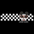 thumbnail image 2 of Boy's Mickey & Friends Mickey Mouse Checkers Graphic Tee Black Large, 2 of 5