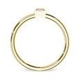 thumbnail image 4 of AFFY Solitaire Stackable Engagement Ring for Women, 1/10 Carat (ctw) Baguette Cut Lab Grown Diamond Promise Ring In 10K Solid Yellow Gold F-G, VS-SI Quality (0.10 ctw) Ring Size-6, 4 of 6