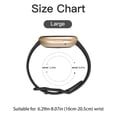 thumbnail image 3 of Breathable Sweatproof Solid Color Silicone Watch Strap Compatible with Smartwatch, 3 of 4