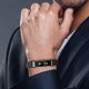 thumbnail image 2 of Bandas de repuesto de metal compatibles con bandas Fitbit Alta Hr, correa de pulsera de metal ajustable para Fitbit Alta Hr 2 7 / Fitbit Alta 2 6 tamaño pequeño y grande Adepaton WMCH-452, 2 of 5
