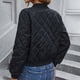 thumbnail image 5 of Gibobby Abrigos de mujer invierno, Chamarra ligera para mujer, resistente al agua, casual, con paneles(Negro,M), 5 of 5