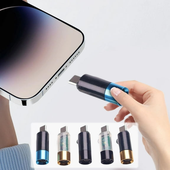 OEFNTAC USB Lighter Phone Accessory Type-C Mobile Phone Igniter Portable Fast Charging USB Lighter Rechargeable Outdoor Emergency Compact Durable Lighter