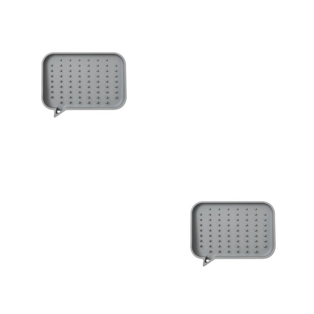 Moyic Soporte de silicona para baño, ducha antideslizante, de almacenamiento, encimera, caja de drenaje de reutilizable, bandeja Type2 NO2 Moyic CBP285435