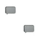 thumbnail image 2 of Bearachild Soporte para baño, fregadero antideslizante, de almacenamiento, encimera, lavable, reutilizable, caja de drenaje, bandeja decorativa gris Gris 2piezas Bearachild CBP285435, 2 of 6