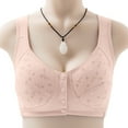thumbnail image 2 of Siilsaa The Bra Women's Sheer Mesh Bra See Through Sexy Lace Unlined Wireless Plunge Triangle Bra B,52/120, 2 of 3