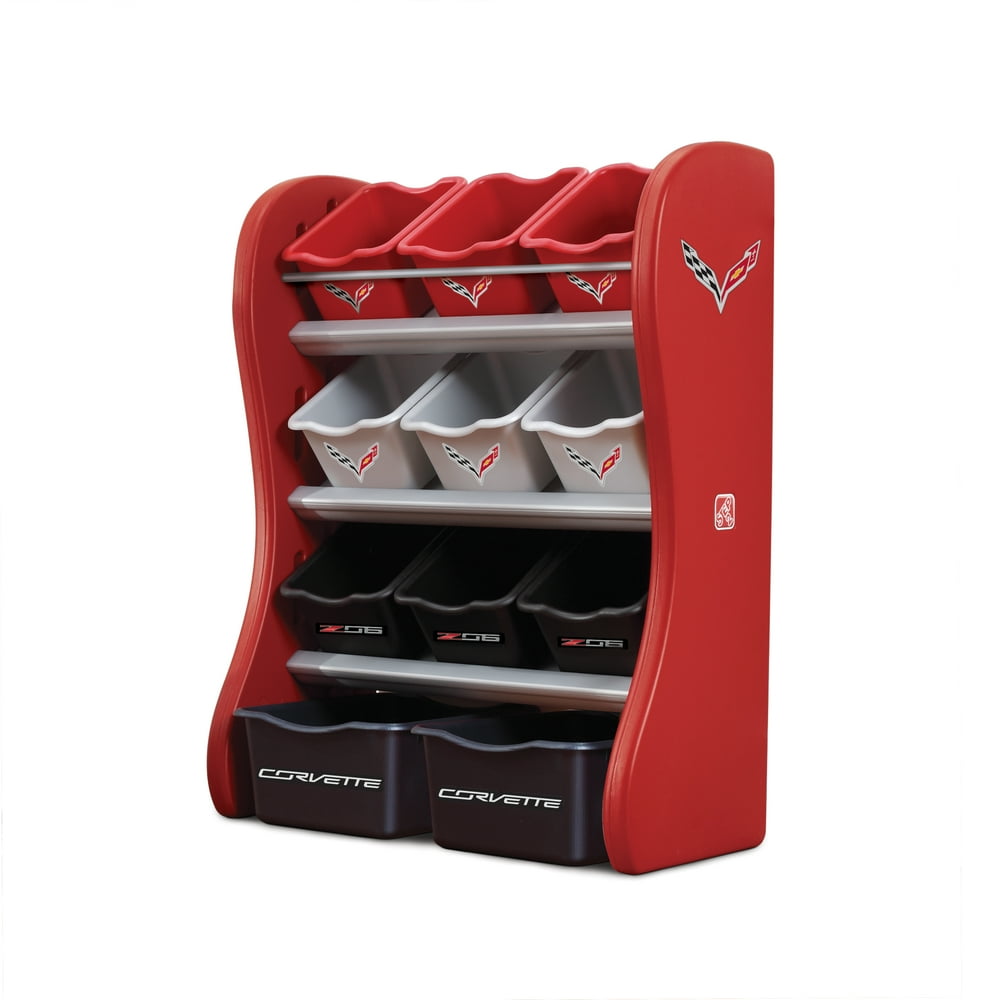 Step2 Corvette Room Organizer, Red - Walmart.com - Walmart.com