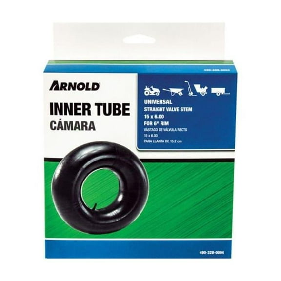 Gleason 490-328-0004 Riding Mower Replacement Inner Tube 15 x 6 in.