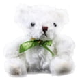 thumbnail image 1 of KAKOWELY Muñeco de oso de dibujos animados, peluche de oso con lazo, divertido y lindo oso de peluche, 1 of 5