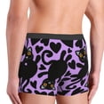thumbnail image 3 of Fotbe Cartoon Black Cats Men’s Total Support Pouch Boxer Briefs, X-Temp Cooling, Moisture-Wicking Underwear, Regular, Long-leg and Trunk-XX-Large, 3 of 6
