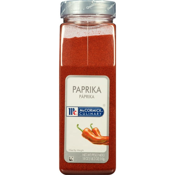 McCormick Culinary Kosher Paprika, 18.0 oz Bottle