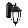 thumbnail image 1 of Small One Light Outdoor Wall Lantern by Generation Lighting - Seagull 8529301-12 in Black Finish, 1 of 5
