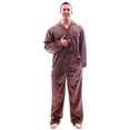 thumbnail image 1 of Up2date Fashion's Men's Tie Print Satin Classic Pajama Set, 1 of 2