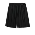 thumbnail image 5 of Pantalones cortos de seda helada de verano para hombre, ropa de dormir informal de secado rápido, pierna recta de alta elasticidad, ajuste holgado, longitud de cinco cuartos de China, 5 of 5