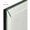 thumbnail image 4 of Hamilton Hills Large Flat Framed Wall Mirror with 2 Inch Edge Beveled Mirror Frame, 4 of 6