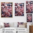 thumbnail image 4 of Designart "Pink Blue Dogwood Photo landscape I" Floral & Botanical Floater Framed Wall Art Print, 4 of 7