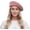 Pink, variant on Wool Blend Women Beret Hat French Beret Cap Winter Fashion Solid Color Hat for Women Girls Lady