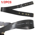 thumbnail image 2 of NGFF M-Key PCIe4.0 SSD Extention Card Support PCle4.0 M.2 NVMe SSD Extension Cable M.2 SSD PCI-Express 4.0 X4 M Key Extender 2PCS model B, 2 of 6