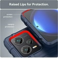 thumbnail image 5 of for Xiaomi Redmi Note 12 Pro+ Case, Heavy Duty Shockproof Slim Protection Phone Case Support Wireless Charging Cover for Xiaomi Redmi Note 12 Pro Plus HD Blue, 5 of 16