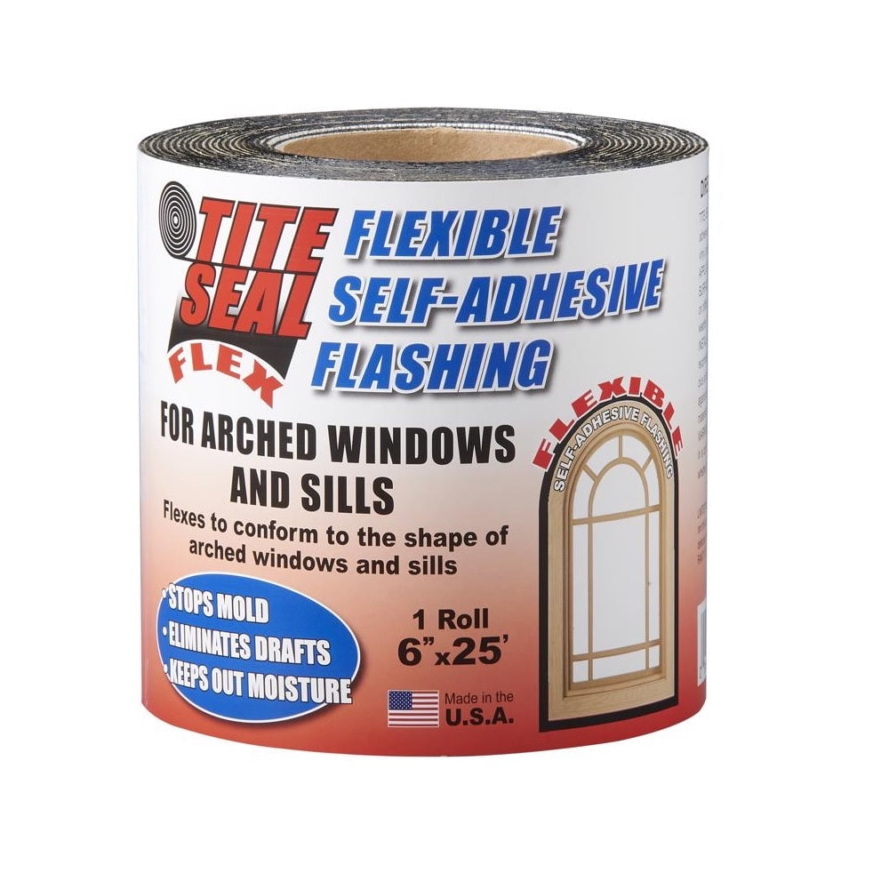 TiteSeal Tite Seal TSF625 SelfAdhesive Waterproof Flashing, 6 Inch x