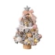 thumbnail image 1 of Pequeño de Navidad artificial, con luces de cadena LED Adornos de adorno de de festival para mesa Interior Exterior Decoración de año Sunnimix Centros de mesa, 1 of 7