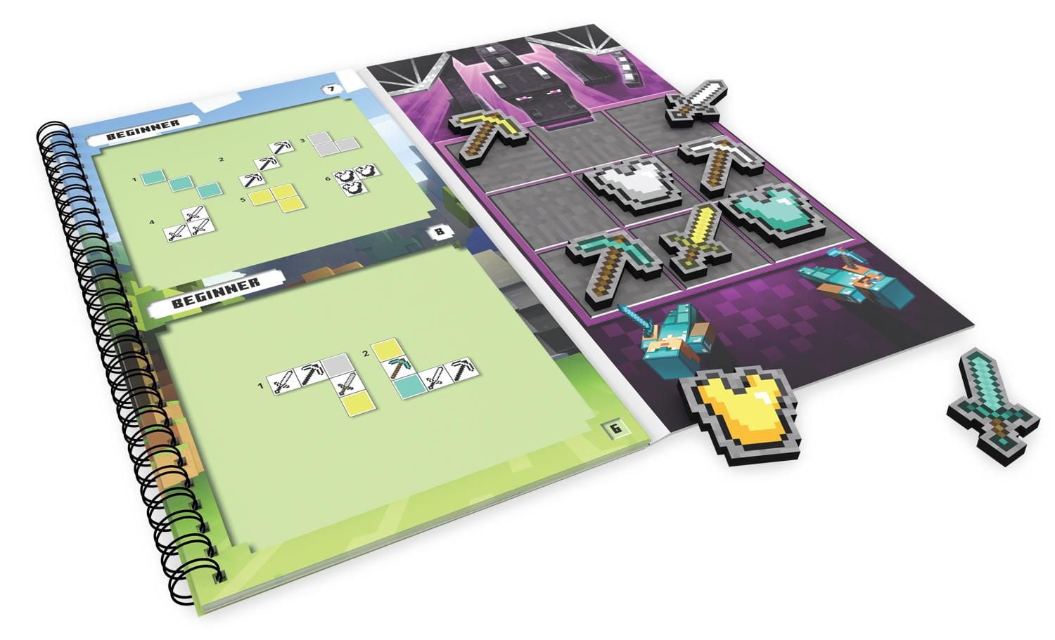 Ravensburger - Minecraft® Magnetic Travel Puzzle - French Version