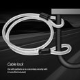 thumbnail image 4 of Cable  Strong Steel Anti Theft Bike Bicycle U shaped Security Safety Cable Lock, 4 of 7